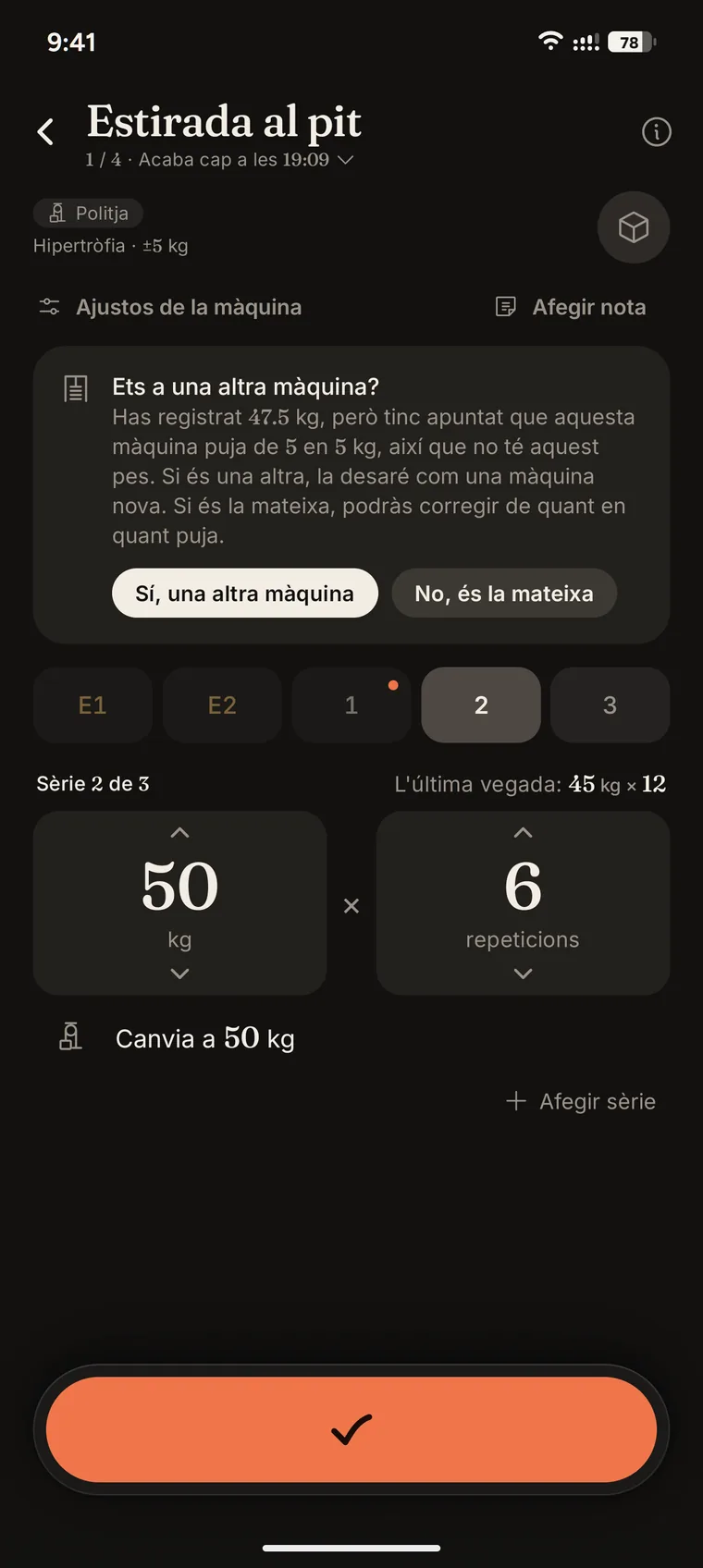 L'Iro preguntant com puja el pes d'una màquina.
